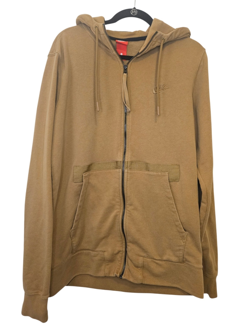 Nike Air Force 1 (AF1) Full Zip Hoodie Brown Sweatshirt Outdoor Gorpcore